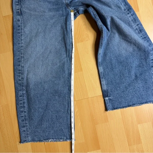 Citizens Of Humanity Ayla Barrel Bow Leg Jean in Telegraph Raw Hem 27 - Picture 16 of 16